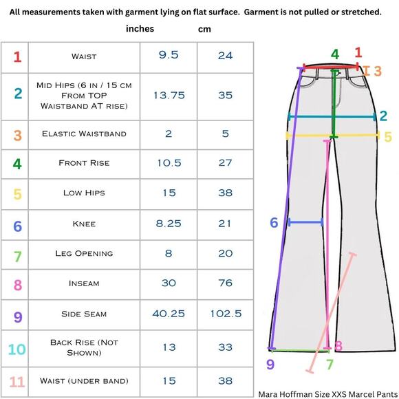 Mara Hoffman Climate+ Wool Pant & Turtleneck Sweater Black Camel Space Knit XXS - Picture 12 of 16